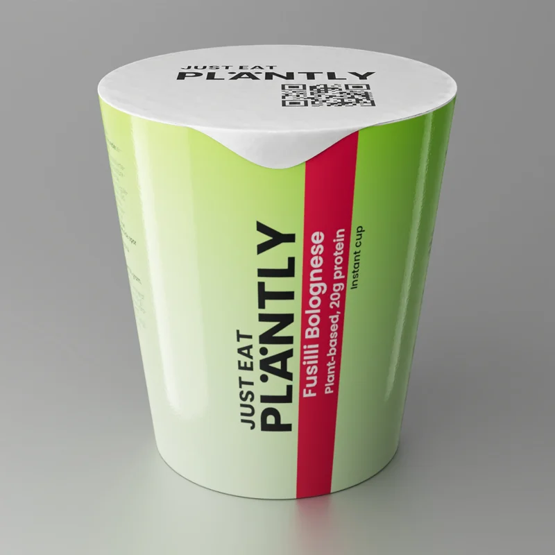 Bolognese Box — plantbaserad måltidskopp med 20g protein per portion
